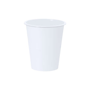 Bicchiere Earling 360 ml bianco - personalizzabile con logo