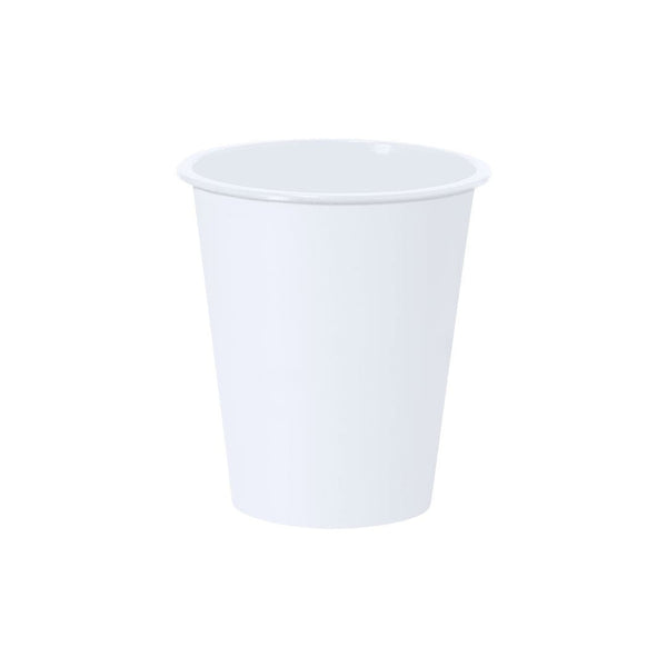 Bicchiere Earling 360 ml bianco - personalizzabile con logo