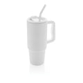 Bicchiere Embrace deluxe in r-Acciaio RCS 900ml bianco - personalizzabile con logo