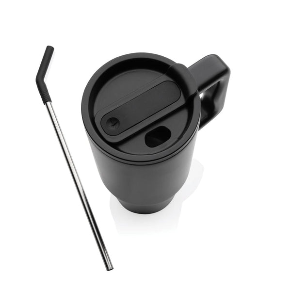 Bicchiere Embrace deluxe in r-Acciaio RCS 900ml - personalizzabile con logo