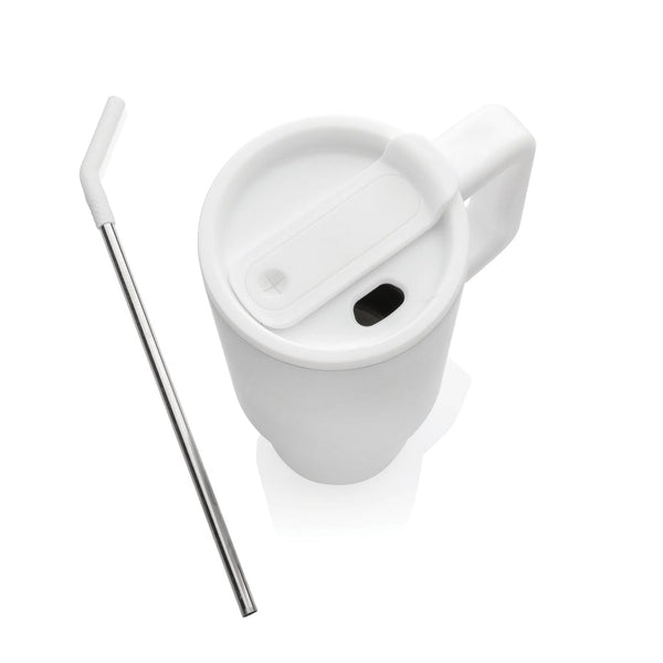 Bicchiere Embrace deluxe in r-Acciaio RCS 900ml - personalizzabile con logo