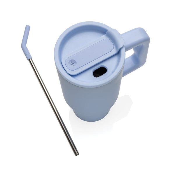 Bicchiere Embrace deluxe in r-Acciaio RCS 900ml - personalizzabile con logo