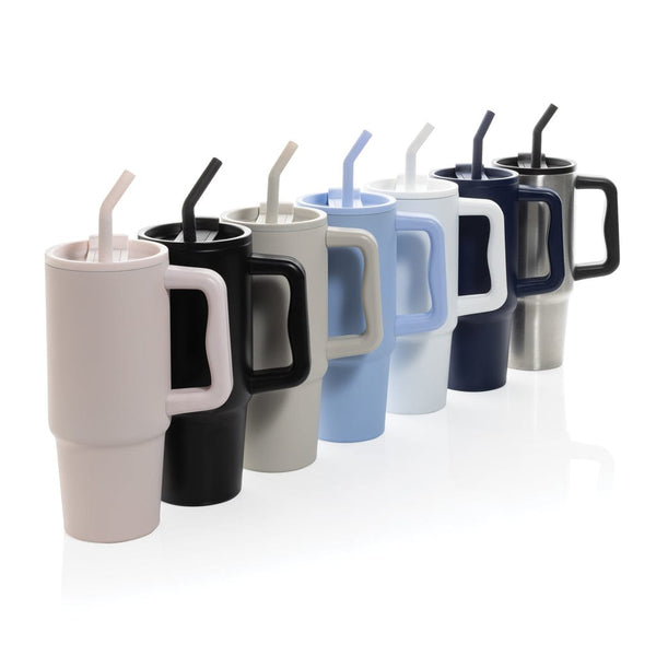 Bicchiere Embrace deluxe in r-Acciaio RCS 900ml - personalizzabile con logo