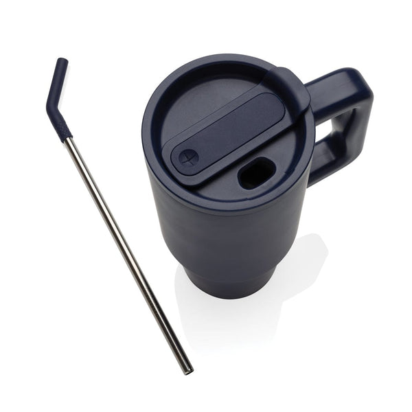 Bicchiere Embrace deluxe in r-Acciaio RCS 900ml - personalizzabile con logo