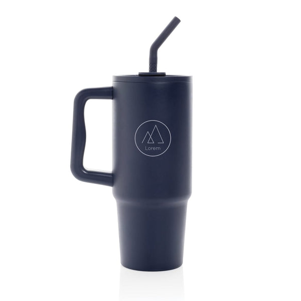 Bicchiere Embrace deluxe in r-Acciaio RCS 900ml - personalizzabile con logo