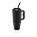 Bicchiere Embrace deluxe in r-Acciaio RCS 900ml nero - personalizzabile con logo