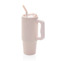 Bicchiere Embrace deluxe in r-Acciaio RCS 900ml rosa - personalizzabile con logo