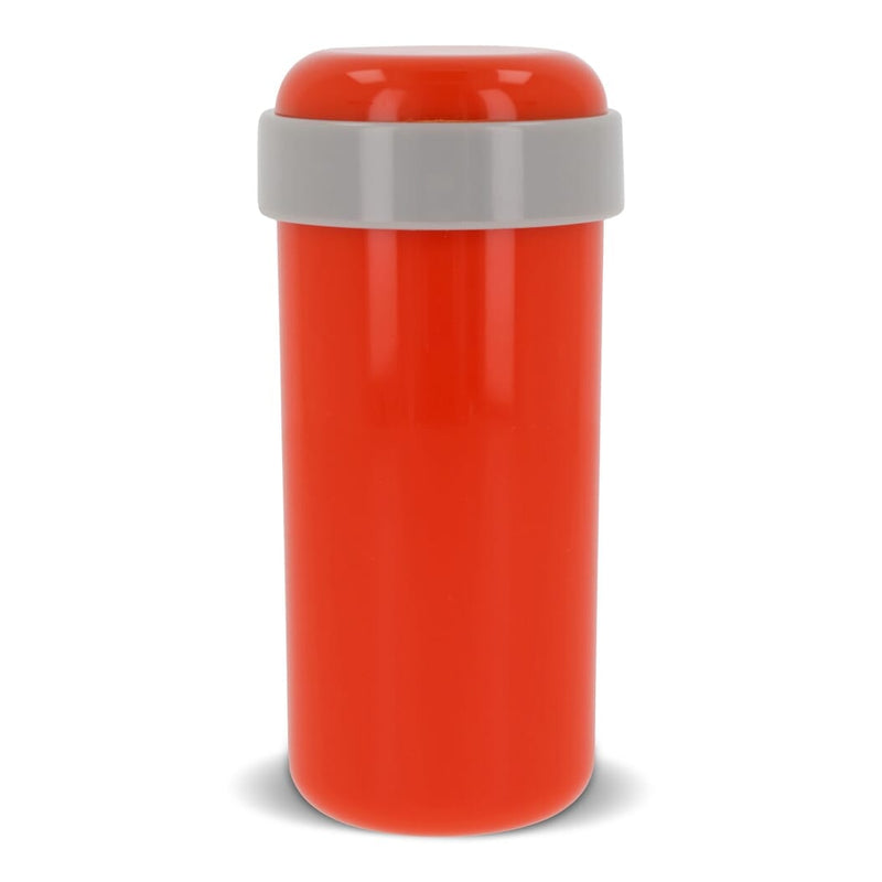 Bicchiere ermetico Fresh 360ml Arancione - personalizzabile con logo