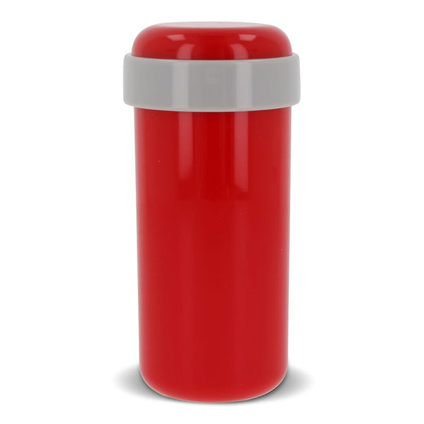 Bicchiere ermetico Fresh 360ml Rosso - personalizzabile con logo