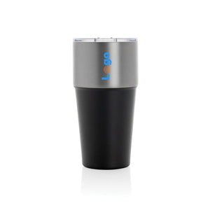 Bicchiere Fluid in r-acciaio RCS 500ml - personalizzabile con logo