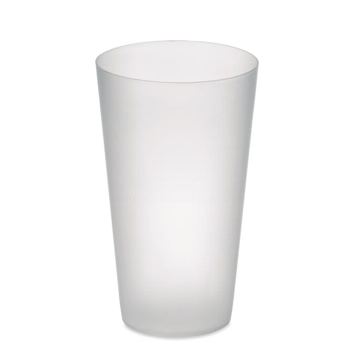 Bicchiere in PP da 550 ml Colore: bianco €0.42 - MO9907-26