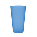 Bicchiere in PP da 550 ml blu - personalizzabile con logo