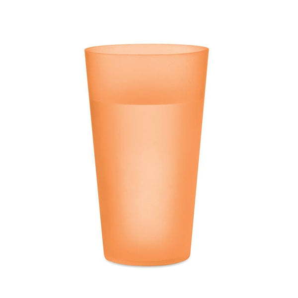 Bicchiere in PP da 550 ml - personalizzabile con logo