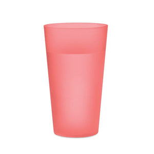 Bicchiere in PP da 550 ml - personalizzabile con logo