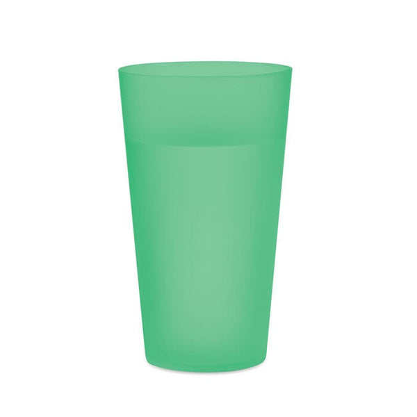 Bicchiere in PP da 550 ml - personalizzabile con logo
