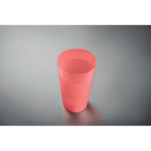 Bicchiere in PP da 550 ml - personalizzabile con logo