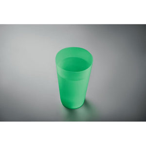 Bicchiere in PP da 550 ml - personalizzabile con logo