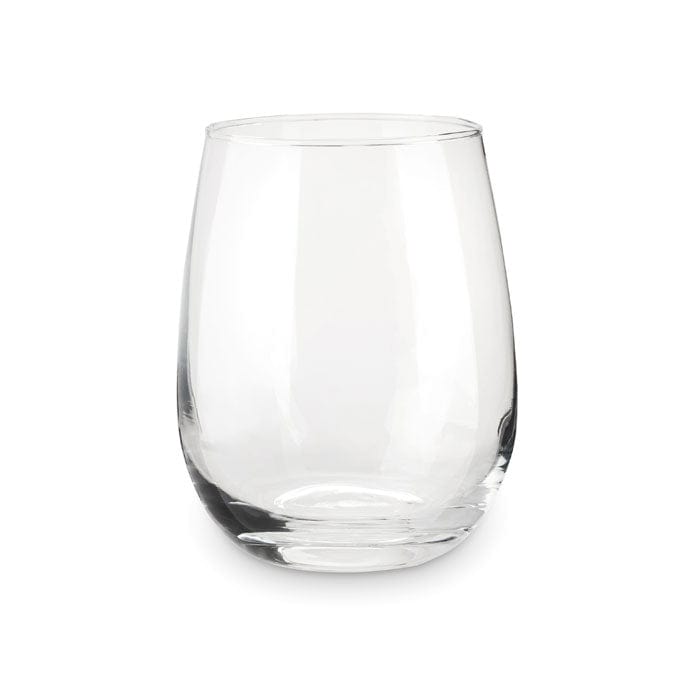 Bicchiere in scatola regalo trasparente - personalizzabile con logo