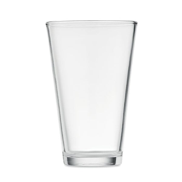 Bicchiere in vetro 300ml trasparente - personalizzabile con logo