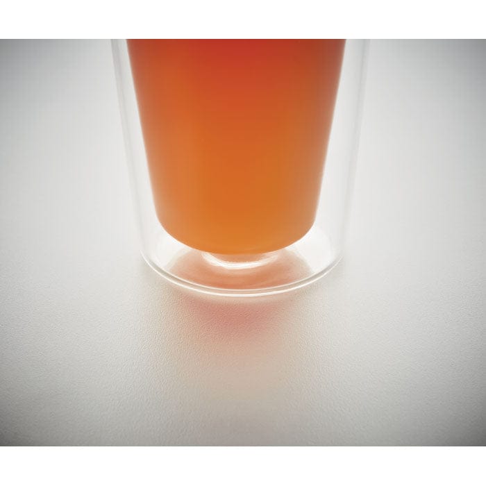 Bicchiere in vetro Nero - personalizzabile con logo