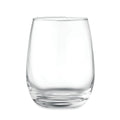 Bicchiere in vetro riciclato trasparente - personalizzabile con logo