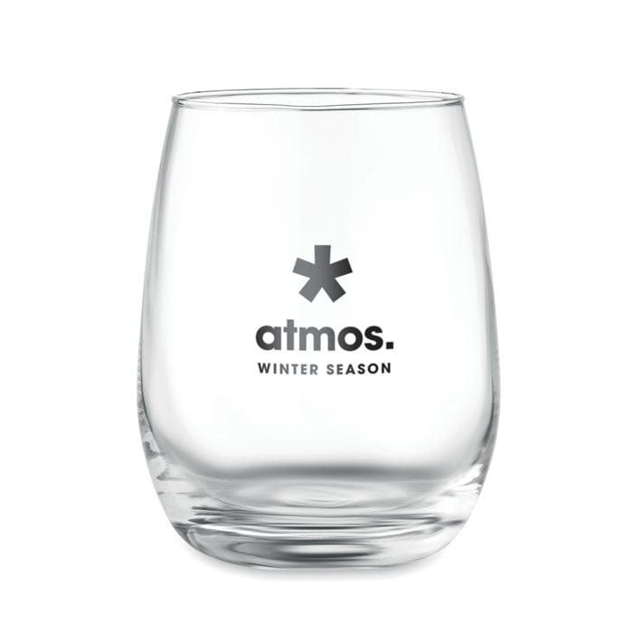Bicchiere in vetro riciclato - personalizzabile con logo