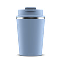 Bicchiere InSideOut T-cup 280ml azzurro - personalizzabile con logo