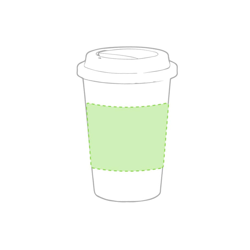 Bicchiere Kavior beige - personalizzabile con logo