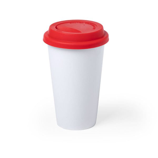 Bicchiere Keylor rosso - personalizzabile con logo