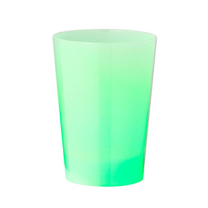 Bicchiere luminoso Armos bianco - personalizzabile con logo