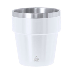 Bicchiere Mayden bianco - personalizzabile con logo