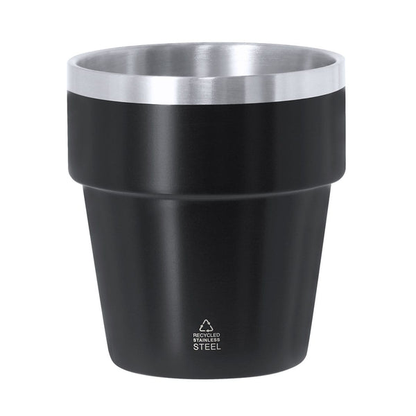 Bicchiere Mayden nero - personalizzabile con logo
