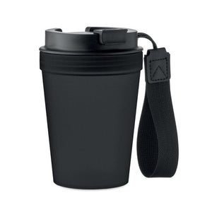 Bicchiere monostrato 300 ml Nero - personalizzabile con logo