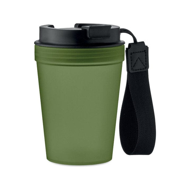 Bicchiere monostrato 300 ml verde - personalizzabile con logo