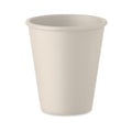 Bicchiere monostrato in PLA beige - personalizzabile con logo