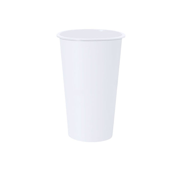 Bicchiere Niklas 500 ml bianco - personalizzabile con logo