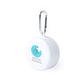 Bicchiere Pieghevole Berty bianco - personalizzabile con logo