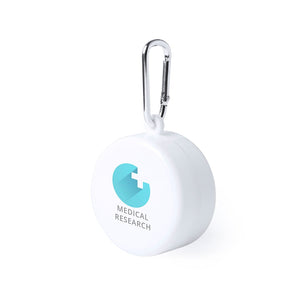 Bicchiere Pieghevole Berty bianco - personalizzabile con logo