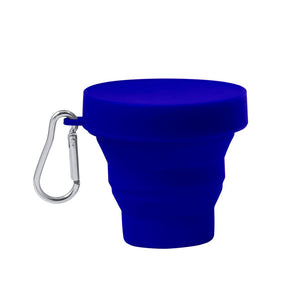Bicchiere Pieghevole Klimt blu - personalizzabile con logo