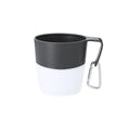 Bicchiere Pieghevole Mibar bianco - personalizzabile con logo