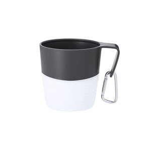 Bicchiere Pieghevole Mibar bianco - personalizzabile con logo