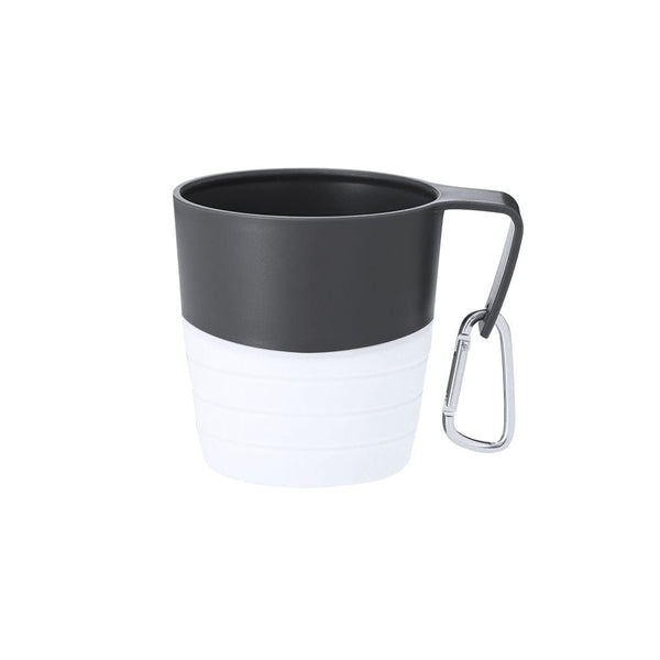 Bicchiere Pieghevole Mibar bianco - personalizzabile con logo