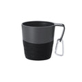 Bicchiere Pieghevole Mibar nero - personalizzabile con logo