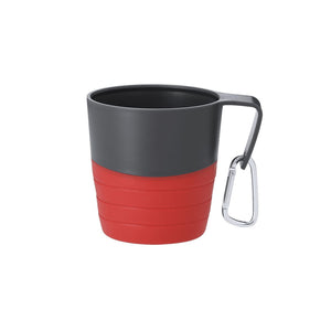Bicchiere Pieghevole Mibar rosso - personalizzabile con logo