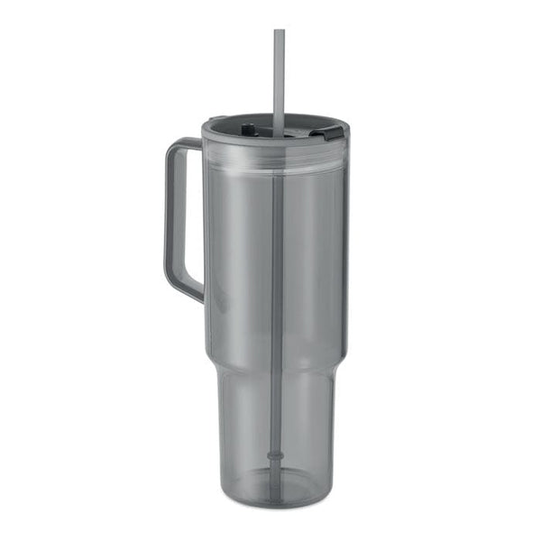 Bicchiere RPET 1200ml grigio - personalizzabile con logo