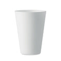 Bicchiere smerigliato PP 300ml Bianco - personalizzabile con logo
