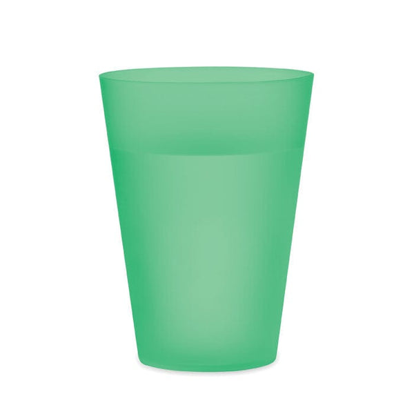 Bicchiere smerigliato PP 300ml - personalizzabile con logo