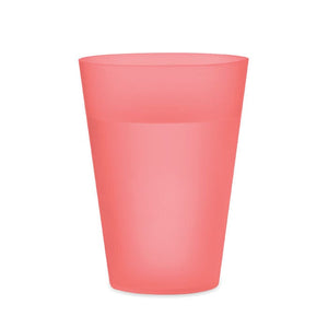 Bicchiere smerigliato PP 300ml - personalizzabile con logo