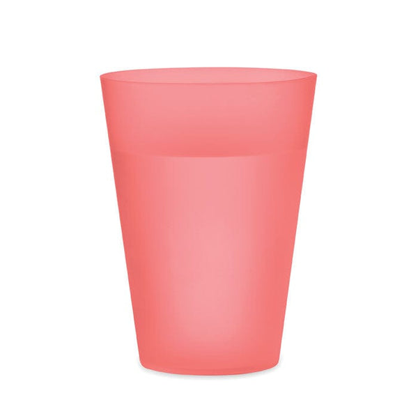 Bicchiere smerigliato PP 300ml - personalizzabile con logo