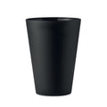 Bicchiere smerigliato PP 300ml Nero - personalizzabile con logo
